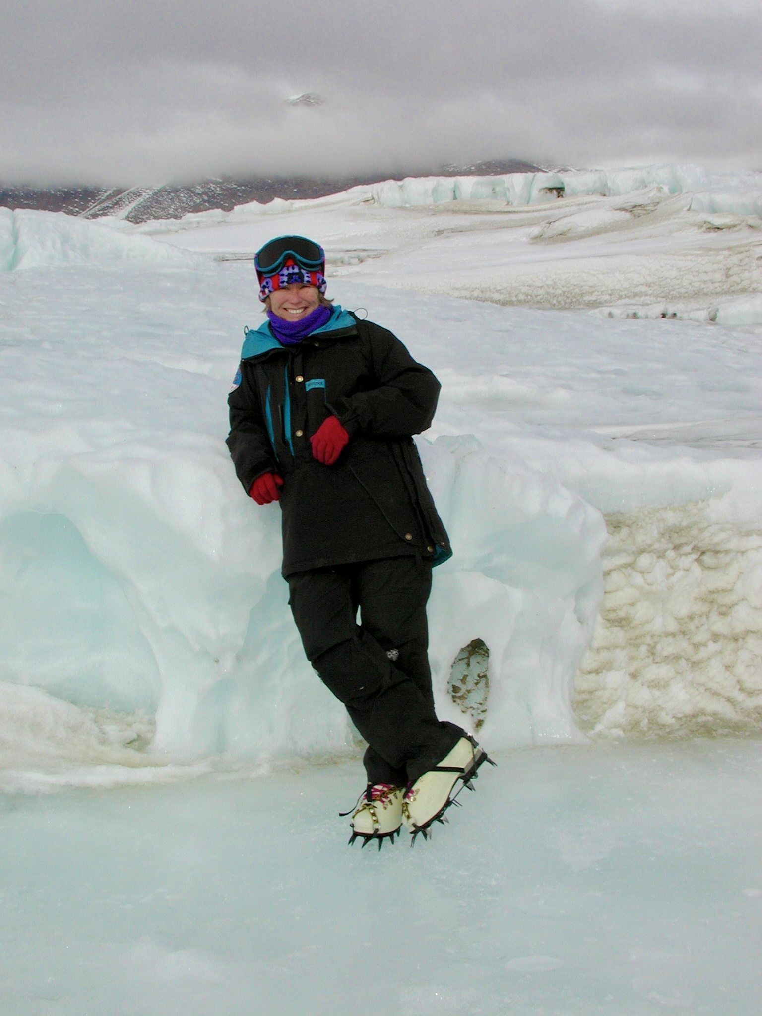Me on the glacier